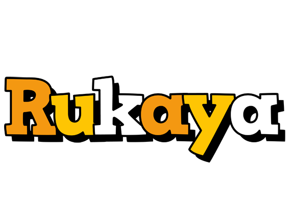 Rukaya cartoon logo