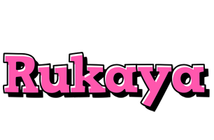 Rukaya girlish logo