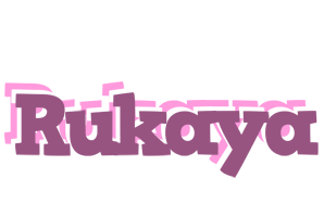 Rukaya relaxing logo