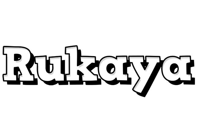 Rukaya snowing logo