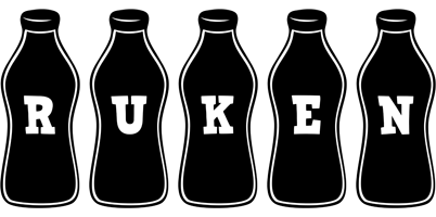 Ruken bottle logo