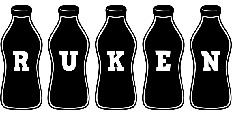 Ruken bottle logo