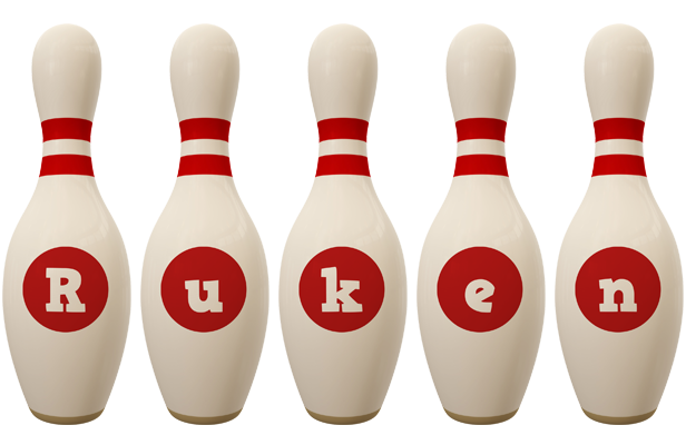 Ruken bowling-pin logo