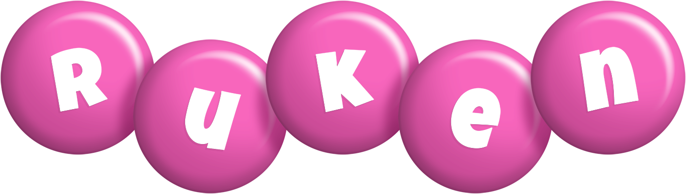 Ruken candy-pink logo