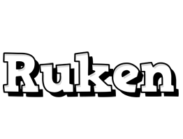 Ruken snowing logo