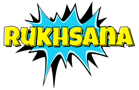 Rukhsana amazing logo