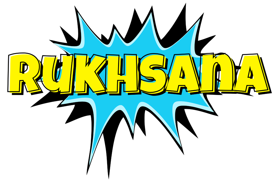 Rukhsana amazing logo