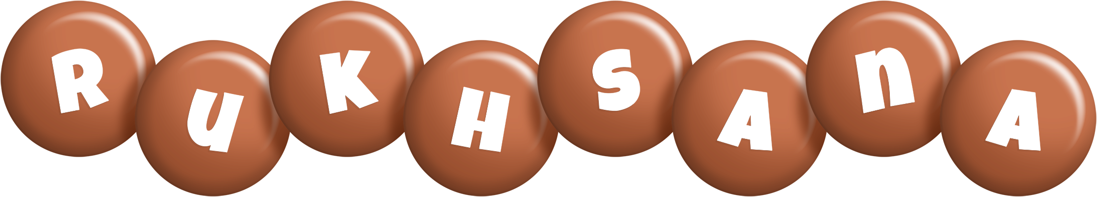 Rukhsana candy-brown logo
