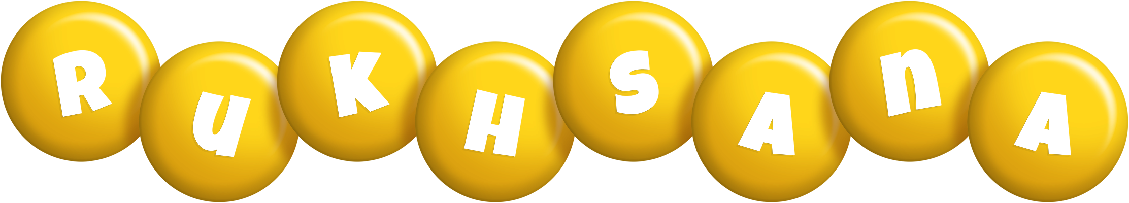 Rukhsana candy-yellow logo