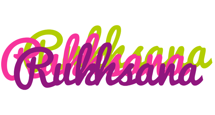 Rukhsana flowers logo
