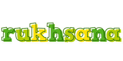 Rukhsana juice logo