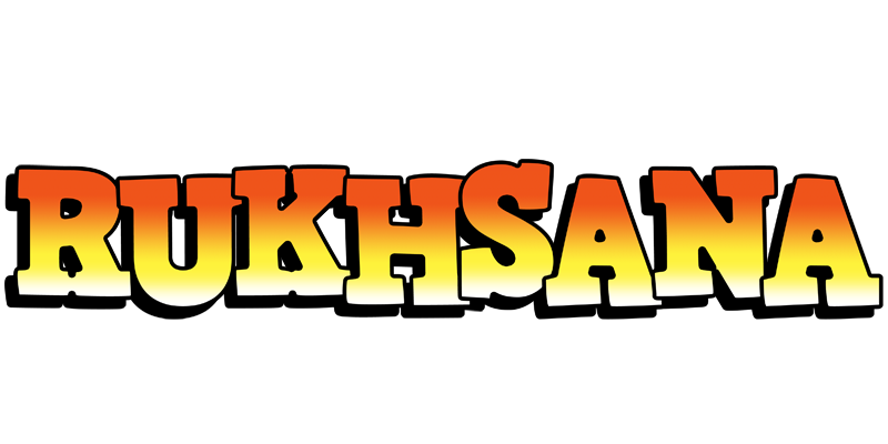 Rukhsana sunset logo