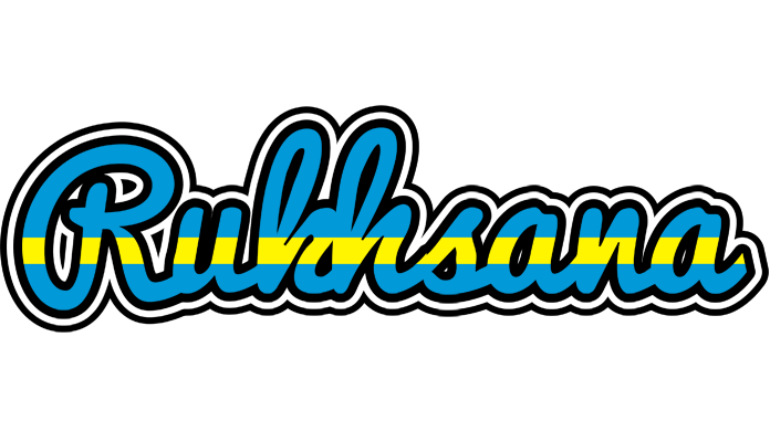 Rukhsana sweden logo