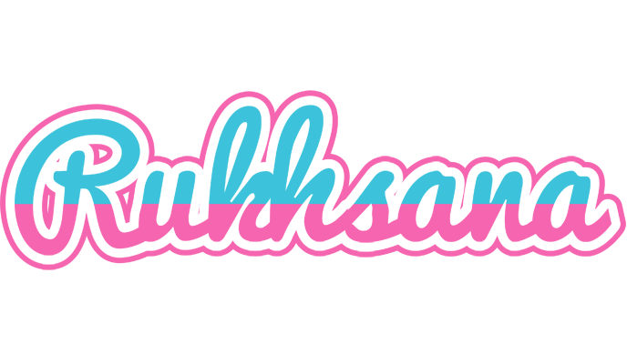Rukhsana woman logo