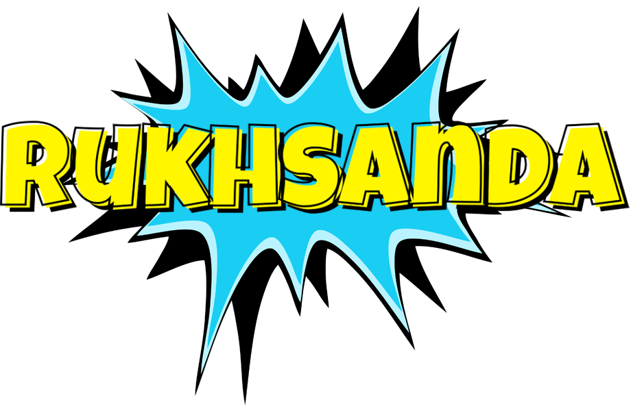 Rukhsanda amazing logo