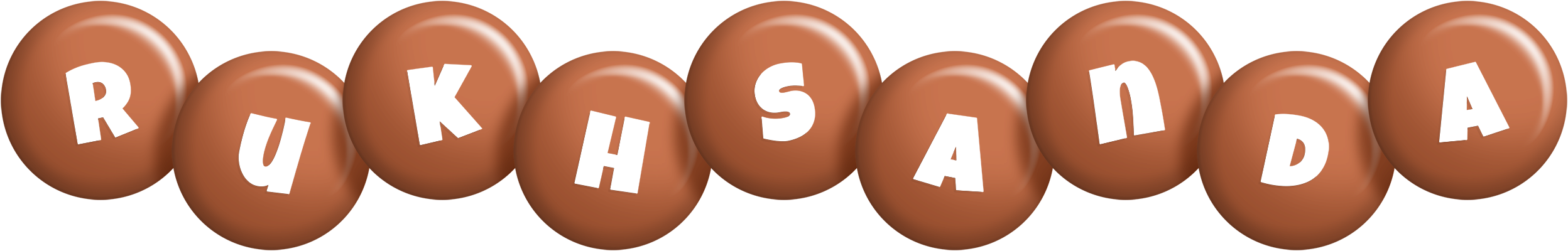 Rukhsanda candy-brown logo