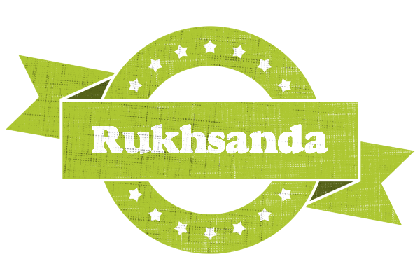 Rukhsanda change logo