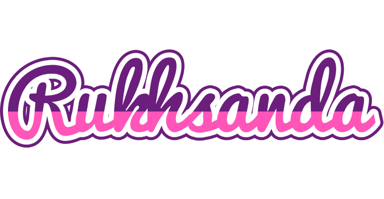 Rukhsanda cheerful logo