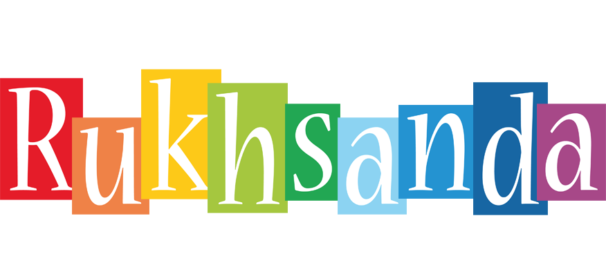 Rukhsanda colors logo