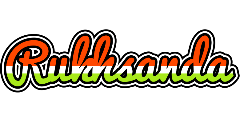 Rukhsanda exotic logo