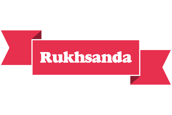 Rukhsanda sale logo