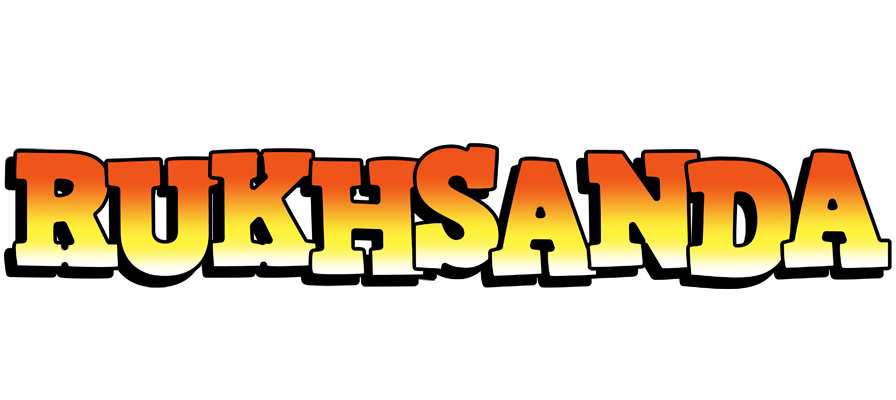 Rukhsanda sunset logo