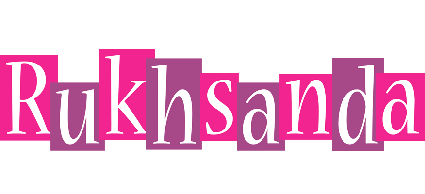Rukhsanda whine logo