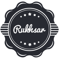 Rukhsar badge logo