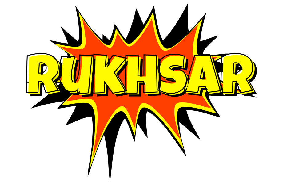 Rukhsar bazinga logo