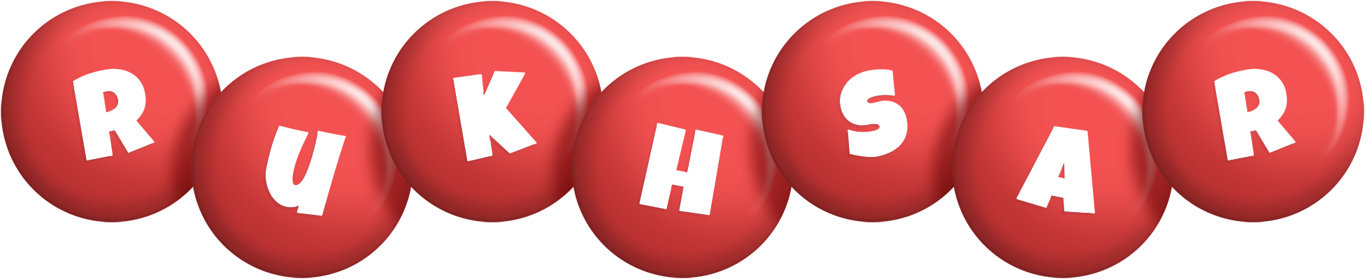Rukhsar candy-red logo