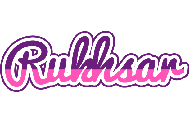 Rukhsar cheerful logo