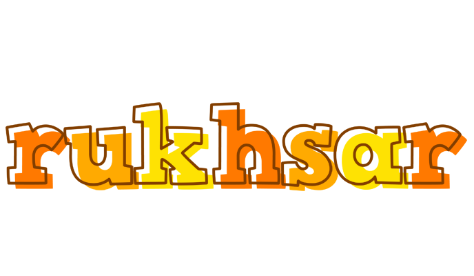 Rukhsar desert logo