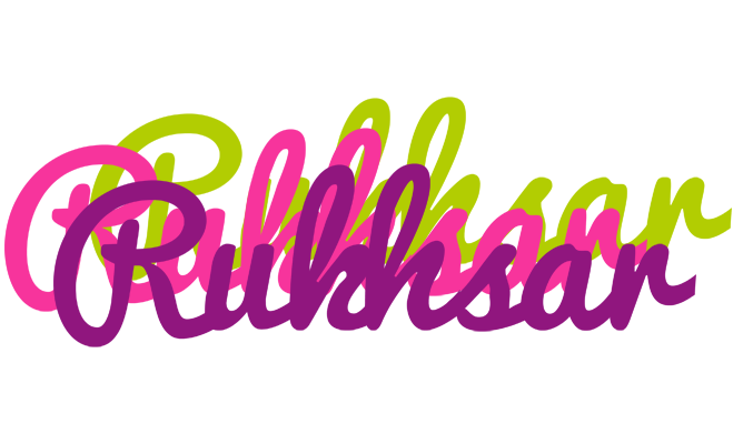 Rukhsar flowers logo