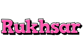 Rukhsar girlish logo