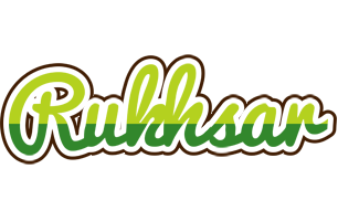 Rukhsar golfing logo