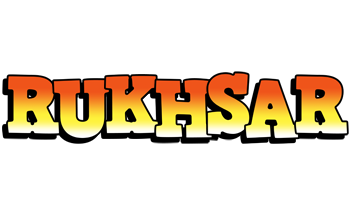 Rukhsar sunset logo