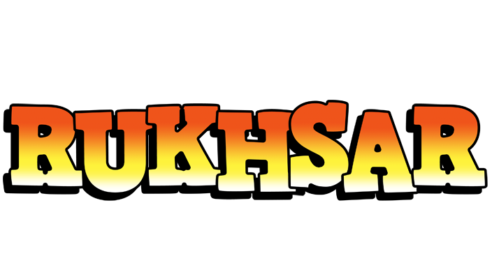 Rukhsar sunset logo
