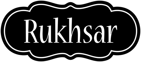 Rukhsar welcome logo