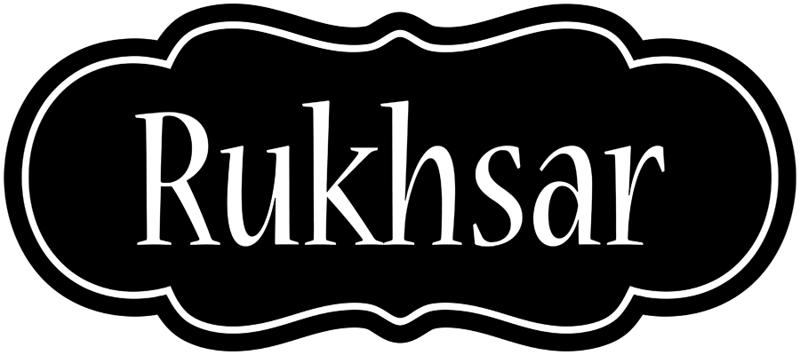 Rukhsar welcome logo