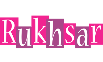 Rukhsar whine logo