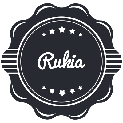 Rukia badge logo
