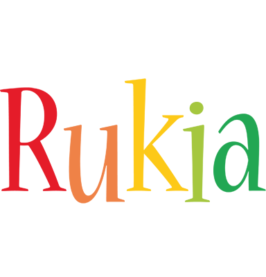 Rukia birthday logo