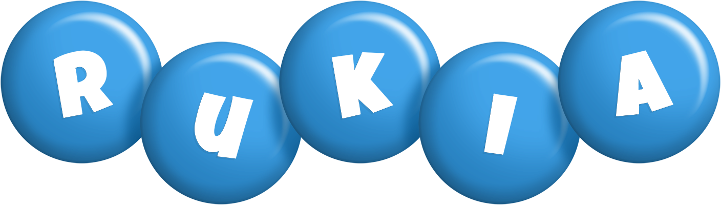 Rukia candy-blue logo