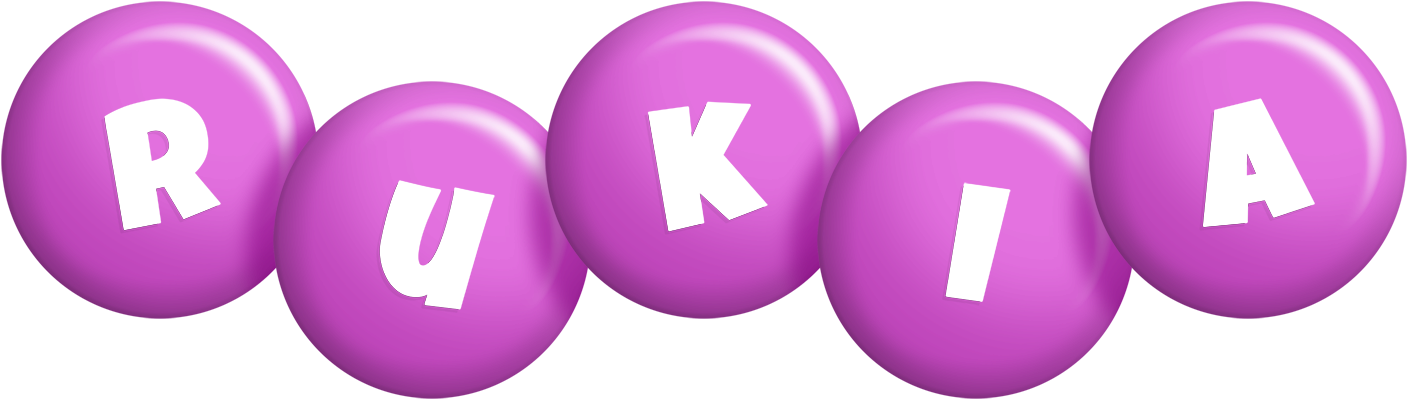 Rukia candy-purple logo