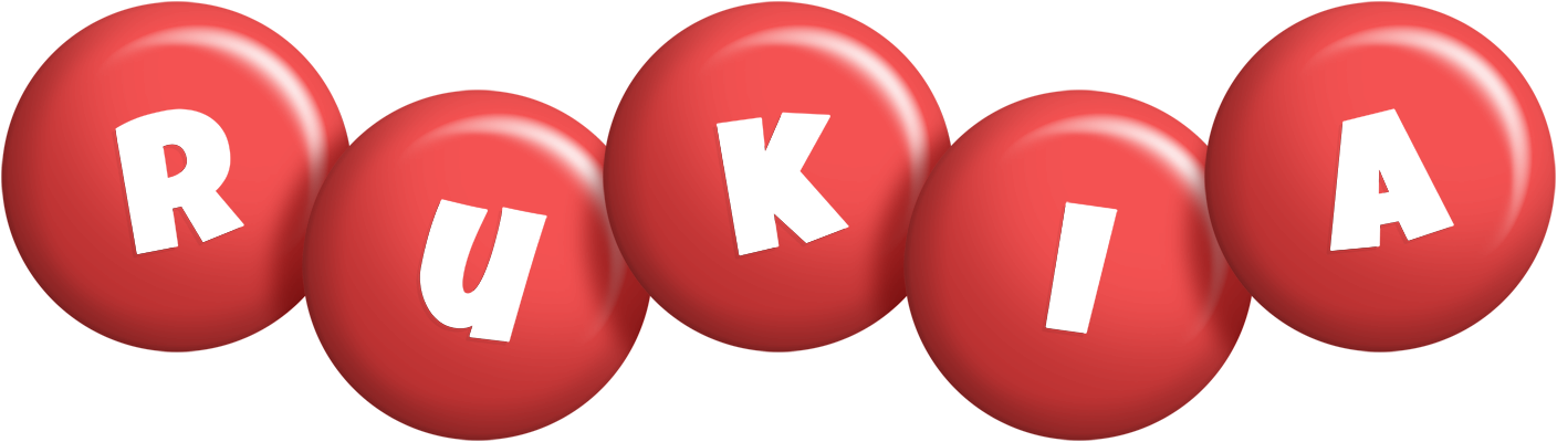 Rukia candy-red logo
