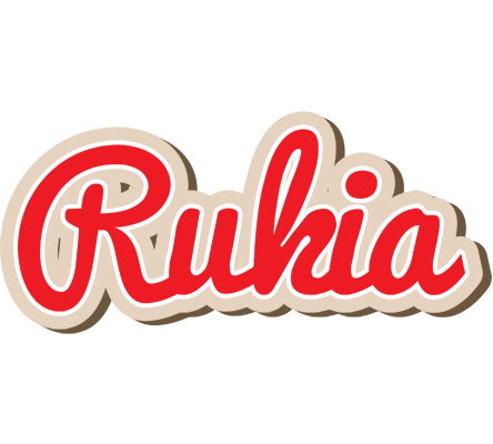 Rukia chocolate logo