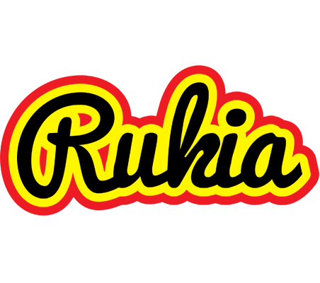 Rukia flaming logo