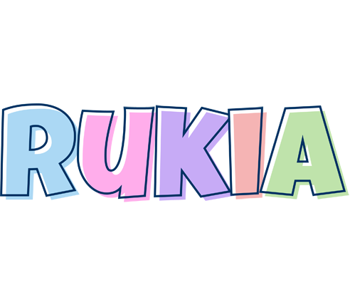 Rukia pastel logo
