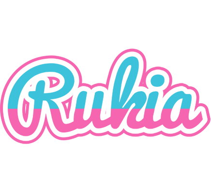 Rukia woman logo