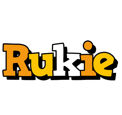 Rukie cartoon logo